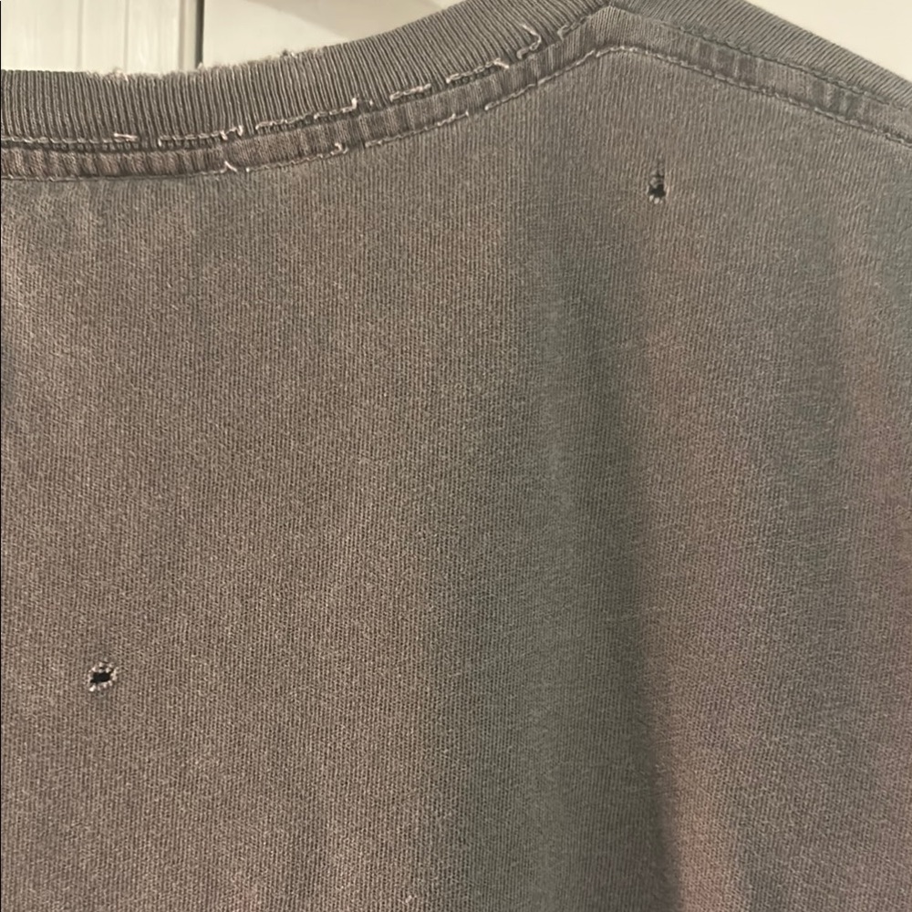 MadeWorn AC/DC Graphic Tee Gray/Black size small glitter effects - Picture 12 of 14